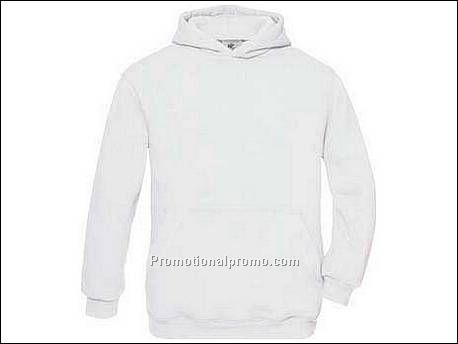 B&C Hooded kids White