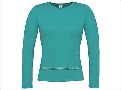 B&C Women-only LSL Real Turquoise
