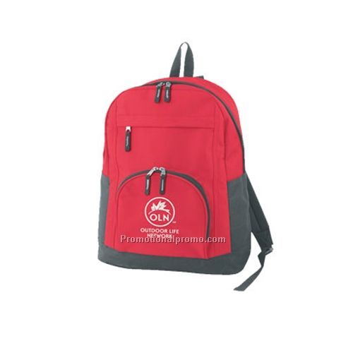 Bag - Day Trip Backpack,  Polyester , 16.5" x 12.25" x 6.5"