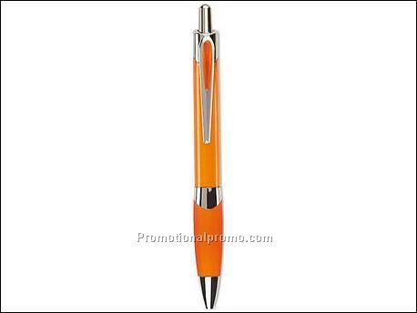 Balpen met rubberen grip