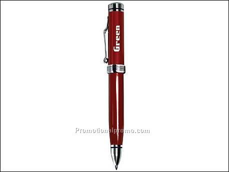 Balpen met zilveren accenten