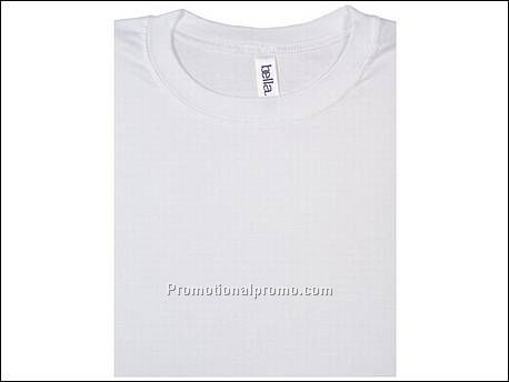 Bella T-sh Sheer rib S/S, White