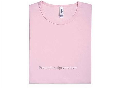 Bella T-shirt Crew Neck S/S, Soft Pink