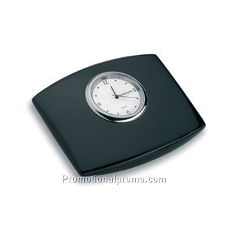 Blackonyx. Analogue desk clock