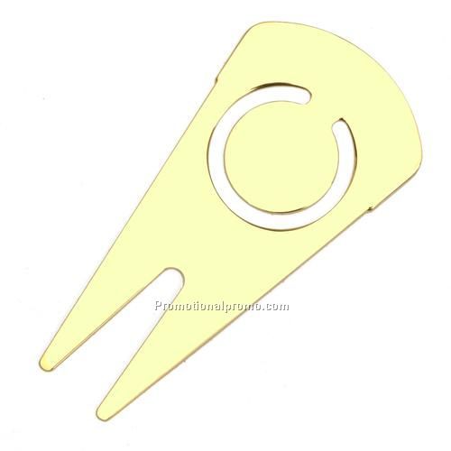 Bookmark - Gold Plated Green Fixer