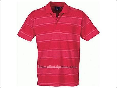 Bunker striped polo. Voorgewassen. Kn...