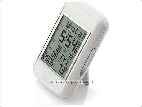 Bureauklok met weergave van tijd,...