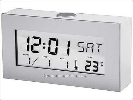 Buroklok met wekfunktie, dag,