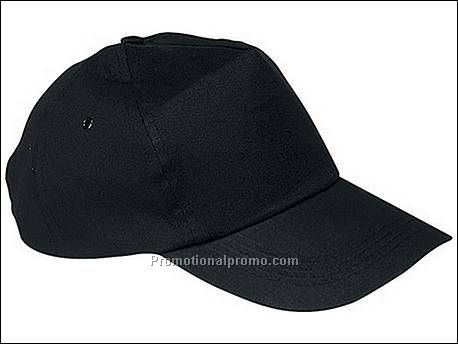 Cap, 5 panels met plastic sluiting