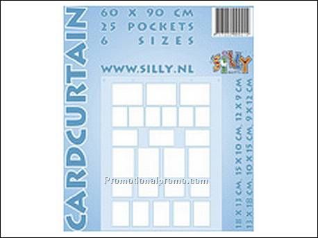 Cardcurtain 25 pockets