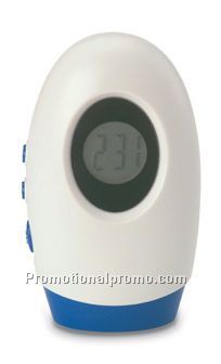 Clock and torch combination