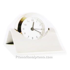 Desk photo metal clock