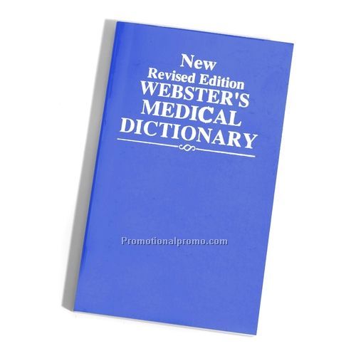 Dictionary - Medical New Revised Edition Webster's, 5.50" x 3.38"