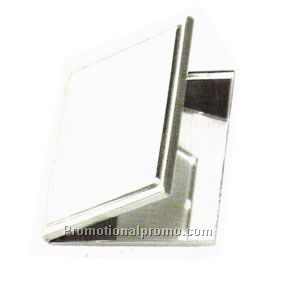 Double sided compact mirror