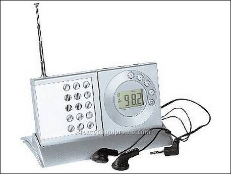 FM autoscan radio, wekker met...