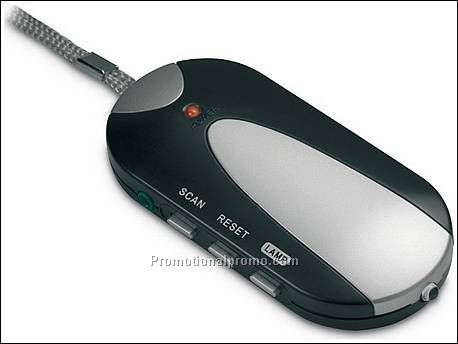 FM scan radio met oordopjes