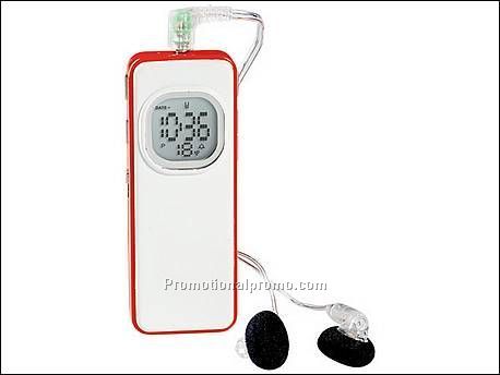 FM scanradio met stopwatch. Geeft...