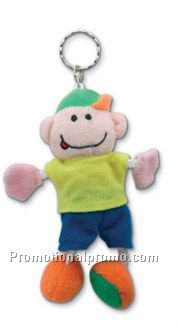 Fancy puppet key ring