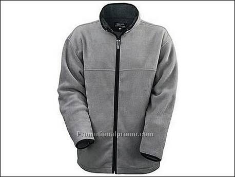 Fleece jacket. Contrasterend gekleurd...