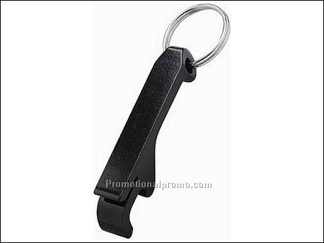 Fles- en blikopener. Aluminium.