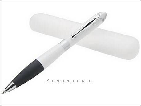 Fulda. Balpen in frosty cilinder gift...