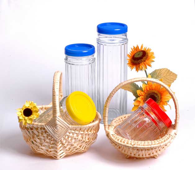 storage jar set with plastic lid
  
   
     
    