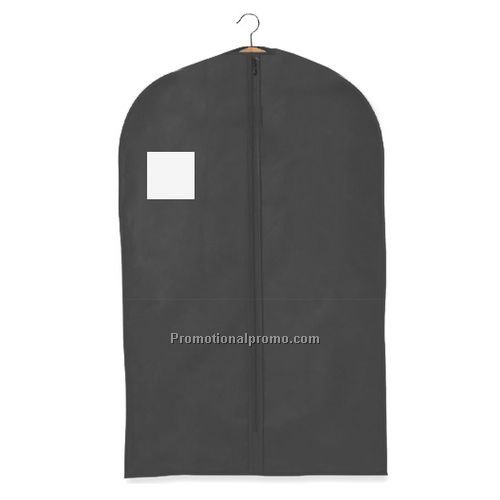 Garment Bag - Heavy Weight Zipper Coverswith Leather Embossed, 24" x 40"