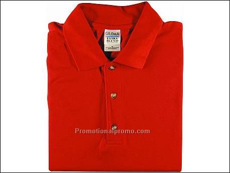 Gildan Polo Shirt 50/50 Piqu55852 40 Red