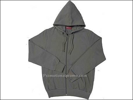 Hanes Men's Sweater Beefy Hooded Jacket, Khaki