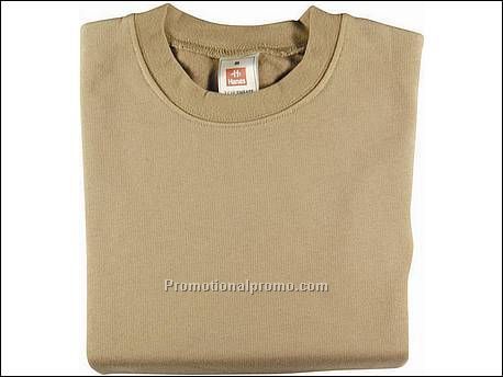 Hanes Sweat Set-In Sleeve, Sand