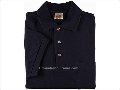 Hanes Top Polo With Pocket, Navy