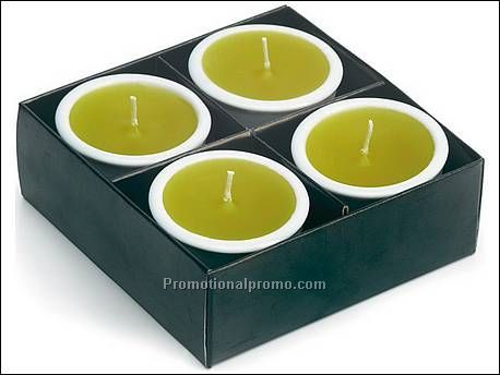 Kaarsenhouder met kaars