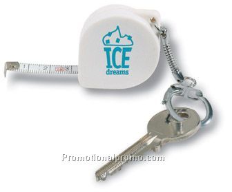 Key-ring with flexible rule