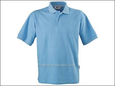 Kids' polo. 1x1 rib gebreide kraag en...