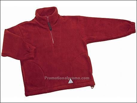 Kinder Fleece Trui Korte Rits