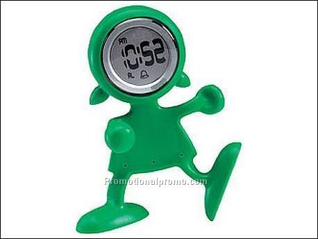 Klok in de vorm van een vrouwtje...