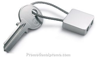 Metal key ring square