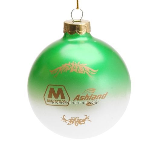Ornament - Multi Colored, Christmas Ball, 3.25"
