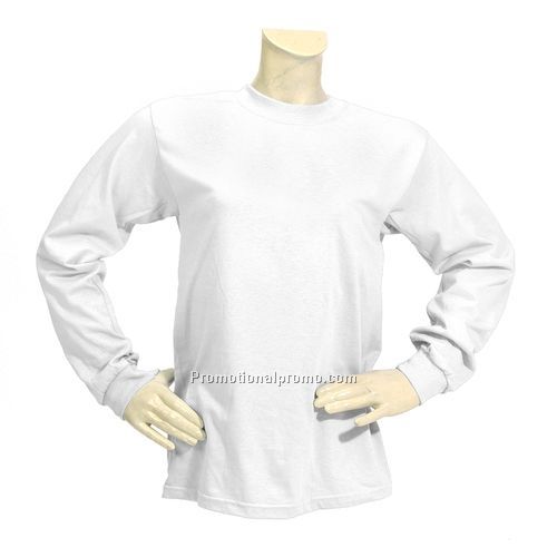 T-Shirt - Hanes Beefy-T 100% Cotton Long Sleeve