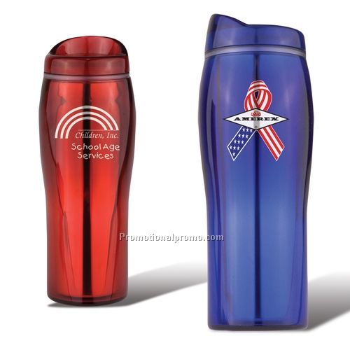 Tumbler - Contour Translucent Acrylic Tumbler, 16 oz.