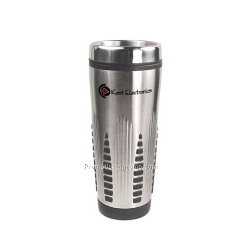 Tumbler - Voyager 18 oz., Stainless Tall Gripper -Silver