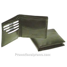 Wallet with coin compartment