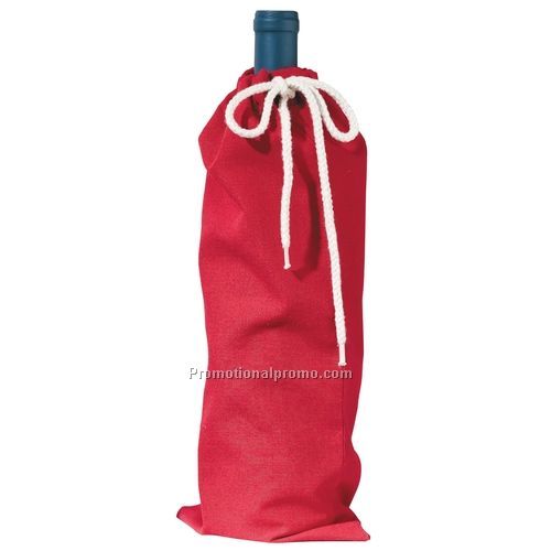 Wine Bag - Port & Company Wine Bag, Cotton