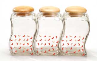 storage jar with wood lid
  
   
     
    