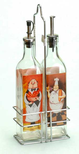 oil and vinegar set with decal
  
   
     
    