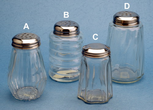 Cruet set with metal lid
  
   
     
    