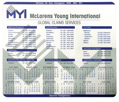 PVC Ultathin Welded Mousemat