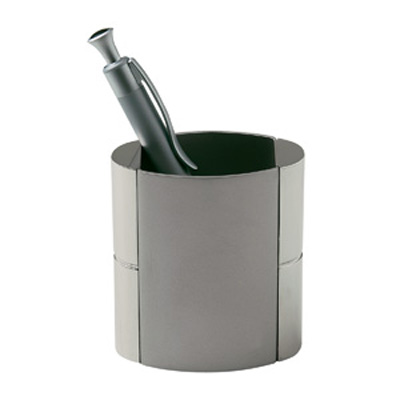 Silver Desk Pen Holder