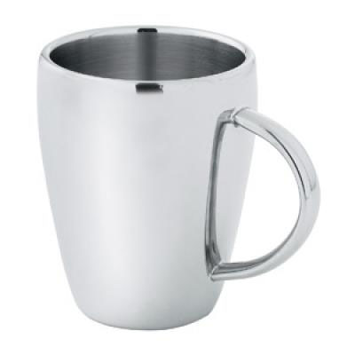 Stainless Tapered Coffee Mug