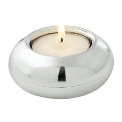 Silver Tea Light Candle